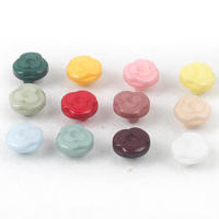 Boutons en résine personnalisables, mignons et colorés, pour vêtements de bébé, enfants, pulls, artisanat DIY