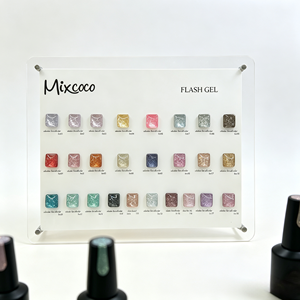 Gel Flash Mixcoco Soak Off UV LED, Paillettes Scintillantes pour Tatouages Temporaires, Gel à Paillettes pour Manucure en Salon et Décoration d'Ongles DIY - Product Image 1