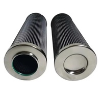 Elemen Filter Tekanan Hidrolik Baru 01.NL 100.10G.30.EPVA Bersertifikat CE, Saringan Oli Jaring Kawat Fiberglass 10 Mikron