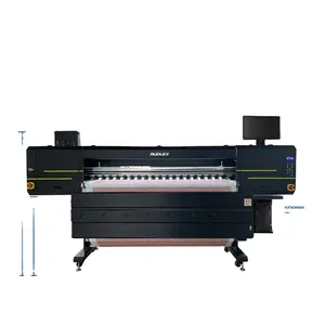 Audley fabrika doğrudan satış 1.8m 2.5m eko solvent yazıcı geniş geniş formatlı süblimasyon yazıcı impressora plotter yazıcı
