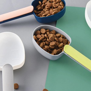 Động vật nhỏ chó mèo HAMSTER THỎ vật nuôi đo thức ăn cho ăn muỗng xẻng với đa chức năng dài xử lý và clip - Product Image 2