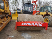 Rouleau compresseur à pneus usagé Dynapac CA301D, rouleau à tambour unique avec moteur essence/électrique, pression linéaire statique de 40KN, à vendre à Shanghai
