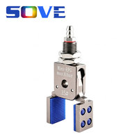 Pince robotique pneumatique élargie pour pouce, mini-pince ERG avec coussinet en silicone, pince de préhension pour moulage