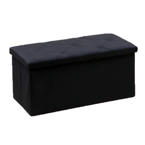 Vente en gros d'usine pouf pouf en tissu tabouret rangement <span class=keywords><strong>coffre</strong></span> pliant accepter la coutume - Product Image 4