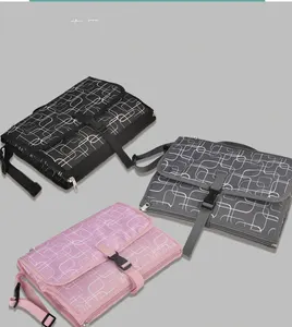 BSCI工厂防水折叠尿布更换垫垫妈咪垫化妆品手提袋