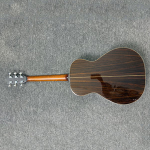 Guitare acoustique 38 pouces <span class=keywords><strong>Parlor</strong></span>, table massive en épicéa Sitka, dos et éclisses en palissandre, guitare folk de haute qualité - Product Image 2