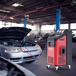 เครื่องบริการแอร์รถยนต์อัตโนมัติ LAUNCH AC519 สำหรับทำความสะอาดและรีไซเคิลน้ำยาแอร์รถยนต์ ใช้ได้กับน้ำยา R134A หรือ R1234YF - Product Image 4