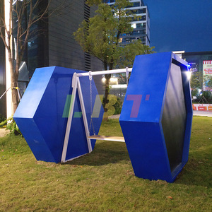 ชิงช้าสแตนเลส Libite แบบปรับแต่งได้สำหรับสวนสาธารณะกลางแจ้งในเมือง - Product Image 3