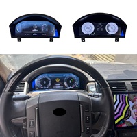 Compteur de vitesse numérique 12,3 pouces pour Land Rover Range Rover Sport 2005-2009 Discovery 3, tableau de bord LCD
