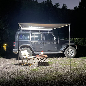 <span class=keywords><strong>Toldo</strong></span> <span class=keywords><strong>Retráctil</strong></span> para Coche de 180 Grados, <span class=keywords><strong>Toldo</strong></span> Lateral <span class=keywords><strong>Retráctil</strong></span> para Techo de Coche, Ideal para Camping - Product Image 5