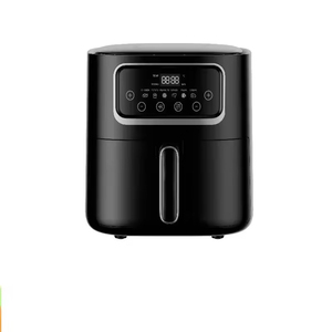 Venta al por mayor de freidoras de aire de entrega rápida barato de gran capacidad inteligente comercial caliente nuevo Digital Rosa freidoras de aire hornos 10l - Product Image 3