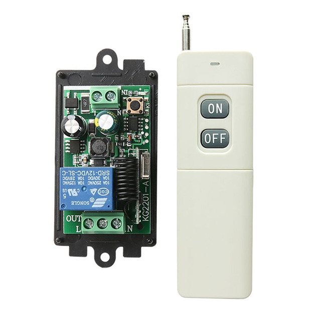 Universal a C Control System 220 Volts 1Ch Long Range Transmitter and Receiver Smart Life Remote Control