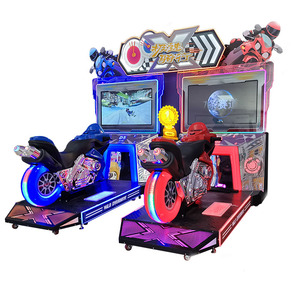 Simulateur de course de moto à monnayeur, machine de jeu vidéo d'arcade pour la vente commerciale - Product Image 2