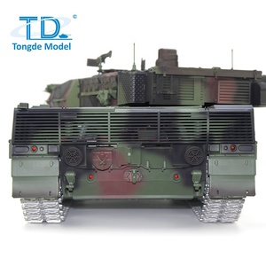 Char d'assaut allemand <span class=keywords><strong>Leopard</strong></span> 2 A7 peint sur mesure <span class=keywords><strong>1</strong></span>/16 RC avec fumée + son + tir (version améliorée) - Product Image 6