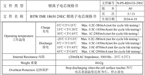 للبيع بالجملة بطارية خلية BTW 18650-29EC عالية السعة قابلة لإعادة الشحن من من من من من من من من من نوع ببطارية ليثيوم أيون V من نوع Li-ion V - Product Image 4