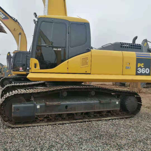 Excavatrice sur chenilles d'occasion PC360-7, robuste, pour travaux de construction et miniers, avec roulement, moteur, pompe à engrenages et godet de 1,6 m³ de capacité - Product Image 3