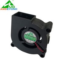 Ventilateur silencieux sans balais 12v Dc 24v 48v 5020 filtre à air 50mm ventilateur canalisé