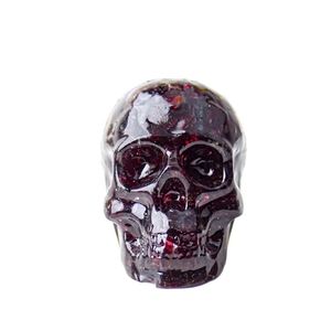 Natural Crystal Chip Resin Figurine - Gothic Home & Desktop Decor Ornament - Product Image 5
