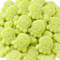 Bonbons Gélifiés Halal en Forme de Poulpe, Vente en Gros, Bonbons et Confiseries Personnalisés, Saveur Fruitée, Bonbons Gélifiés Halal