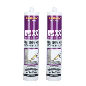 JUHUAN SUpply Windows Caulking Sealant Neutral Silicone Construction Sealant For Windows And Doors