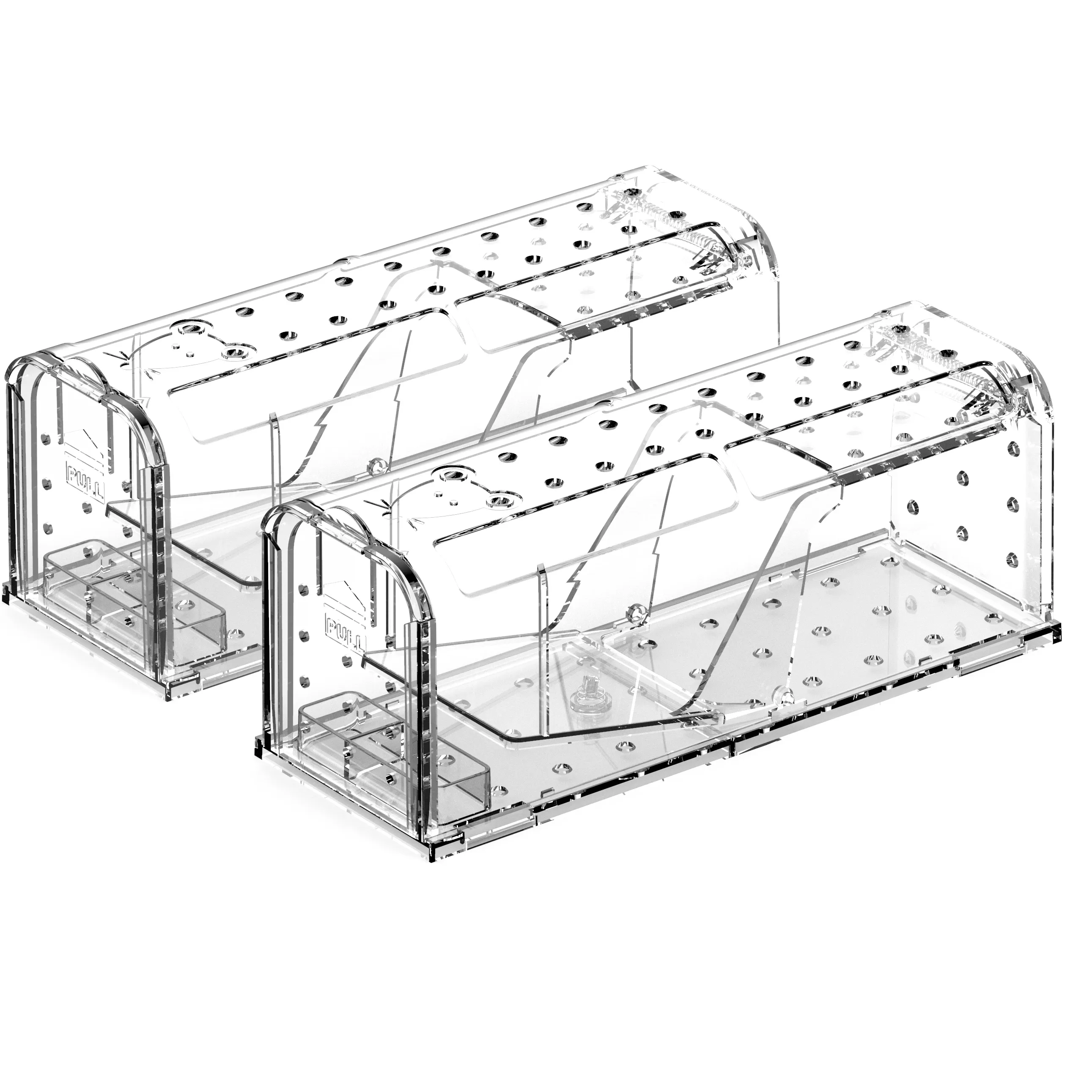 X-Pest rato armadilha humana para armadilhas ao ar livre altamente sensíveis e seguras fácil captura limpa ratos vivos humana armadilha do rato inteligente