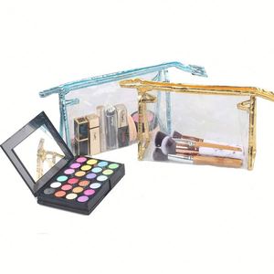 Travel Cosmetic Pvc Women Zipper <b>Makeup</b> Bags Beauty <b>Case</b> Organizer Storage Bath Toiletry Wash Make up Bag Transparent - Product Image 5