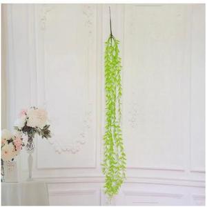 <span class=keywords><strong>Grand</strong></span> panneau de plafond <span class=keywords><strong>en</strong></span> <span class=keywords><strong>rotin</strong></span> artificiel, style feuilles de saule, pour plantes artificielles, collection Printemps, économique, avec <span class=keywords><strong>vase</strong></span> <span class=keywords><strong>en</strong></span> <span class=keywords><strong>rotin</strong></span> - Product Image 1