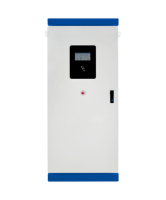 Solution EV Robuste 300kW Double Pistolet Chargeur Rapide DC pour Véhicules Électriques CCS2 Large Plage de Tension de Sortie 200 à 1000V Borne de Recharge au Sol
