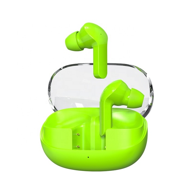 TM30 Wireless Earphone Noise Reduction Hifi Stereo TWS Earbuds Transparent Capsule Design HD Phone Call Fast Charge Headphone
