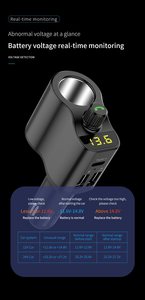 เครื่องเล่น MP3 บลูทูธในรถยนต์ <span class=keywords><strong>BT01</strong></span> พร้อมที่ชาร์จในรถยนต์แบบ USB 12/24V ชนิดเสียบช่องจุดบุหรี่ ตัวส่งสัญญาณ FM ในรถยนต์ - Product Image 4