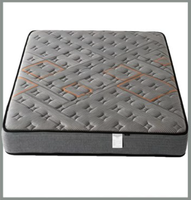 Matelas hybride respirant et rafraîchissant personnalisé avec mousse à mémoire de forme en gel et ressorts ensachés pour hôtel, chambre, appartement, villa