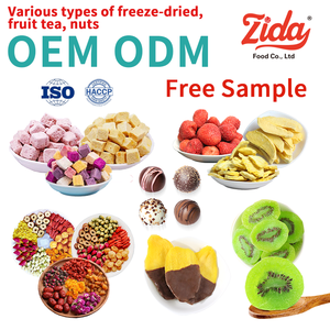 Peças de damasco liofilizadas orgânicas Pó de frutas liofilizadas Fatias de damasco liofilizadas preservadas em embalagem a granel - Product Image 6