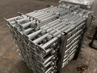 Poteaux de balustrade en acier au carbone GMS GI avec articulation à rotule pour clôture