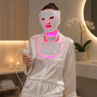 Thérapie par lumière LED pour le visage 3 en 1, puce LED 630nm 415nm 830nm, thérapie par lumière rouge infrarouge LED