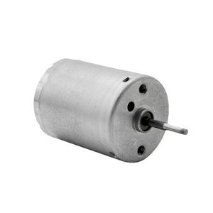 Motor CC en miniatura Hy 370 de 32 mm con montaje de brida, 6000 RPM, imán permanente con escobillas para bomba de agua y pluma de tatuaje - Product Image 1
