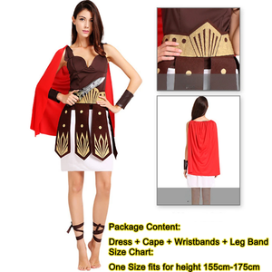 Precio de fábrica Spartans COS Family Roman <span class=keywords><strong>Centurion</strong></span> Gladiator Warrior Soldier Carnival Purim Halloween Cosplay Masquerade Disfraces - Product Image 4