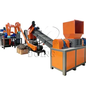 Radiator Metal Recycling Separator For Copper And Aluminum Car Radiator Air Condition Radiator Shredding And Sorting Plant