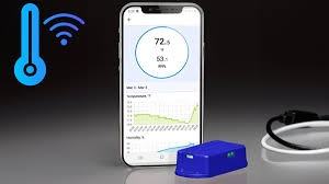 Nouveau capteur intelligent Wi-Fi de température et d'humidité, contrôlable par application, nouveau thermomètre hygromètre météo, prend en charge la clé numérique d'entreprise - Product Image 5