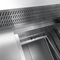 Nouveau four rotatif de boulangerie commerciale à 16 plateaux industriel électrique/gaz 380V Portable automatique pour les restaurants maïs fruits noix