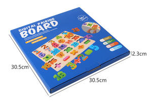 Hoge Kwaliteit Lindehouten Alfabet Digitaal Houten Puzzelbord Kinderen Vroeg Leren Cognitief Speelgoed Kids Educatief Houten Speelgoed - Product Image 5
