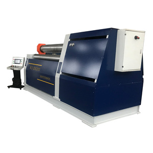Macchina per laminazione di piastre a cilindro idraulico a 4 rulli, - Product Image 5