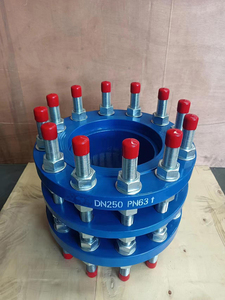 Demontage Koppeling Koolstofstaal Nodulair Gietijzer Blauw Gieten Flens Expansie Gewricht Pijp Mechanische Koppeling Water - Product Image 4