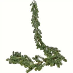 Listening To The Spring <b>Christmas</b> Garland Artificial Pine Needles 100cm-200cm For Mantel Decorations - Product Image 2