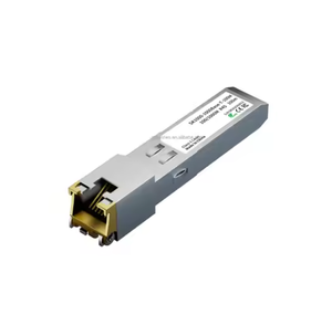 SFP-1000BaseT ตัวรับส่งสัญญาณไฟเบอร์ออปติก Gbic ที่ใช้งานร่วมกันได้ RJ45 โมดูลทองแดง SFP 100 ม. Sfp ถึง Rj45 - Product Image 3