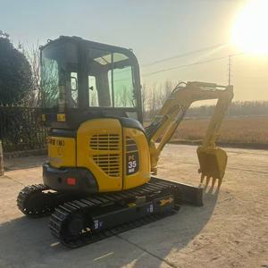 Escavatore Idraulico Usato Originale Giapponese <span class=keywords><strong>Komatsu</strong></span> PC35MR Micro Escavatore per Spazi Ultra Stretti Basso Numero di Ore Buona Qualità - Product Image 2