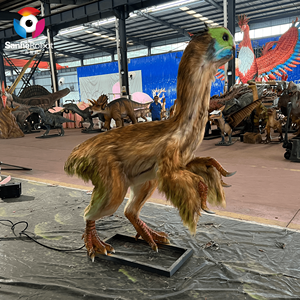 Raptor géant animatronique à plumes - Modèle <span class=keywords><strong>de</strong></span> dinosaure interactif avec plumage réaliste pour exposition en parc à thème - Product Image 2