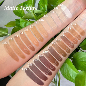 Flacon pompe givré brillant pour fond de teint Heart Cap, marque privée, 35 ml, 24 teintes, en stock - Product Image 2