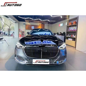 Kit de carrosserie d'accessoires automobiles pour Mercedes Benz <span class=keywords><strong>Classe</strong></span> <span class=keywords><strong>S</strong></span> W223 2021 2022 <span class=keywords><strong>2023</strong></span> 2024 2025 avec calandre de pare-chocs Facelift à Maybach Style - Product Image 4