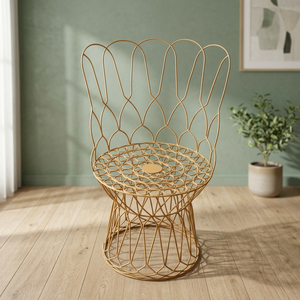 Iron Powder Coated <b>Chair</b> - Product Image 2