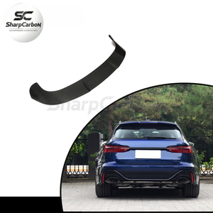 Spoiler Posteriore in Fibra di Carbonio Prepreg RS6 per <span class=keywords><strong>Audi</strong></span> <span class=keywords><strong>A6</strong></span> RS6 C8 <span class=keywords><strong>Avant</strong></span> Wagon 2020 2021 - Product Image 2